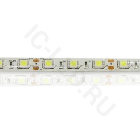 Светодиодная лента Standart PRO class, 5050, 60led/m, White, 12V, D34, IP65 