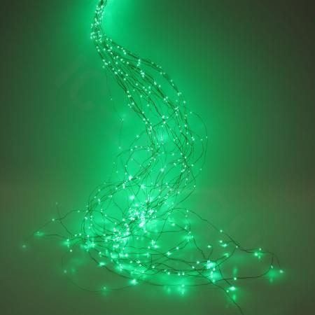 Светодиодная гирлянда Капелька" (350Led, Green)"