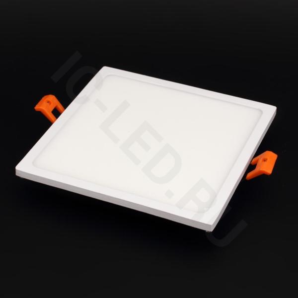 Светодиодный светильник MBD-101 MB18 (16W, square, white) Светодиодный светильник MBD-101 MB18 (16W, square, white)