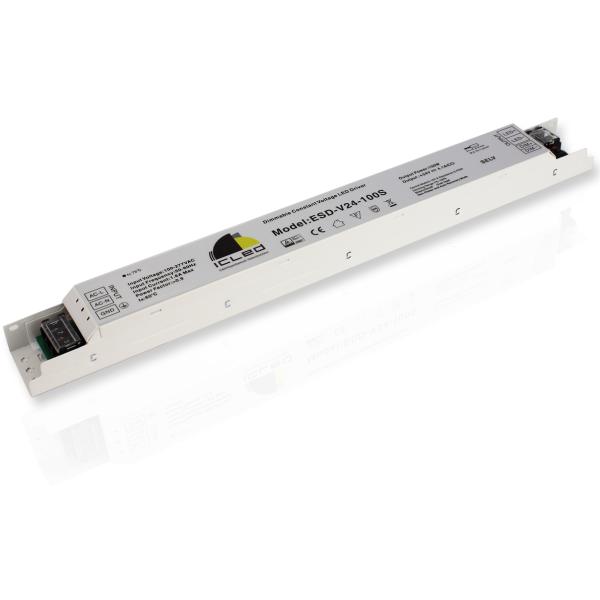 Блок питания диммируемый ESD-V24-100S TR155 (0-10VDC, PWM, Resistence)