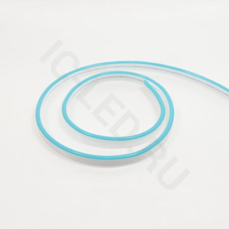 светодиодный гибкий неон 5*12, 12v iceblue ln508