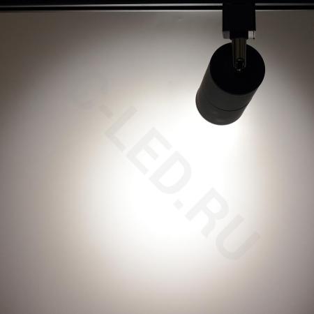 Светодиодный светильник трековый JH-GDD-X10 2L PX83 (10W, 220V, day white, черный корпус)