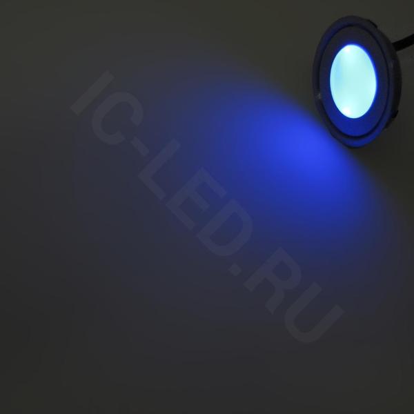 Светодиодный светильник точечный RST IP67 (0,7W, 12V, RGB). Светодиодный светильник точечный RST IP67 (0,7W, 12V, RGB).