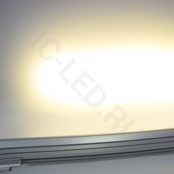 Линейный светодиодный прожектор Wallwasher V58 (36W, 220V, Warm White)
