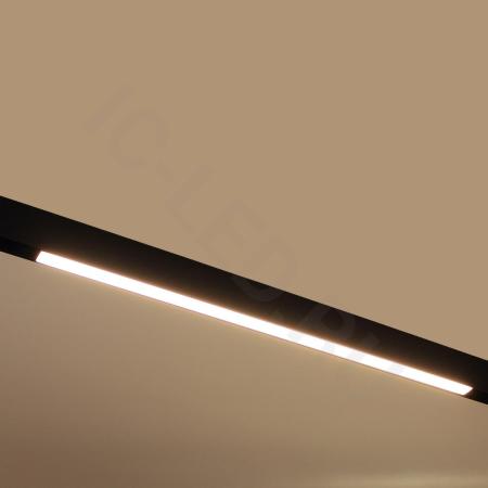 Светодиодный светильник трековый магнитный 20мм JH-MT60C MX32 (20W, 48V, warm white)