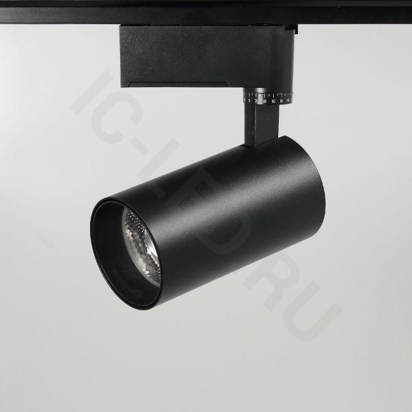 Светодиодный светильник трековый JH-GDD-A08-20B 2L PX87 (20W, 220V, day white)