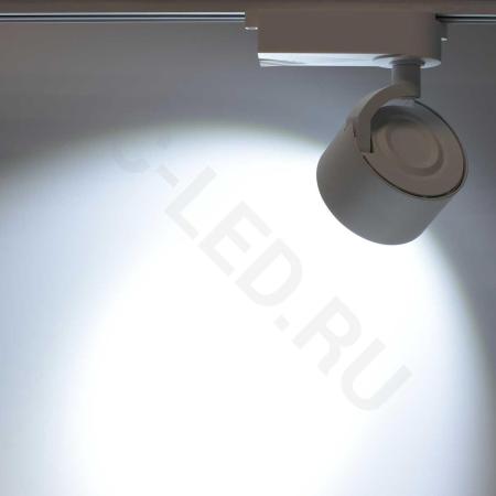 Светодиодный светильник трековый JH-GDD-Z80 2L PX74 (20W, 220V, White)