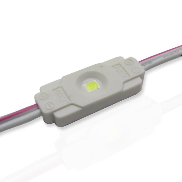 Светодиодный модуль прямоугольный 2835-1 ZA 1B-W (0,36W, 12V, White) Светодиодный модуль прямоугольный 2835-1 ZA 1B-W (0,36W, 12V, White)