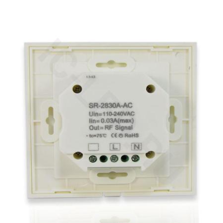 Сенсорная панель диммер SR-2830A-AC SR67 (220V, 4 зоны)