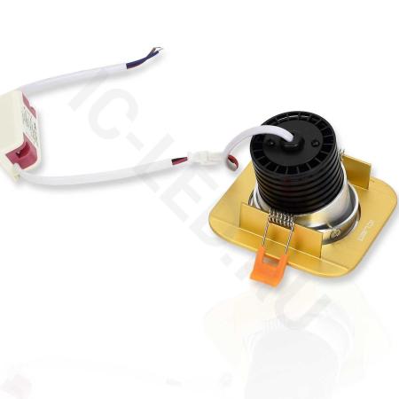 Светодиодный светильник Spotlight AR29 gulch gold (7W, Day White)