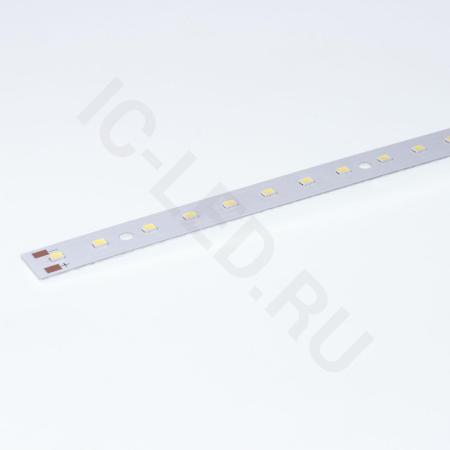 светодиодная линейка 2835, 42 led, 21-25v, 12w, 300ma, arm7, warm white