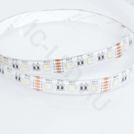 Светодиодная лента LUX class, 5050 (4 chips), 60 led/m, RGBDW, 12V, IP65, P204 