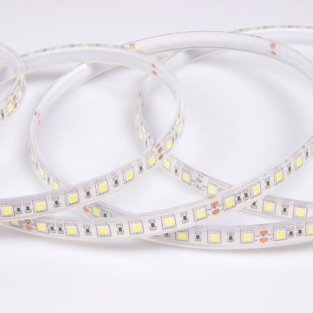 Светодиодная лента Standart PRO class, 5050, 60 led/m, warm white, 24V, V068, IP68
