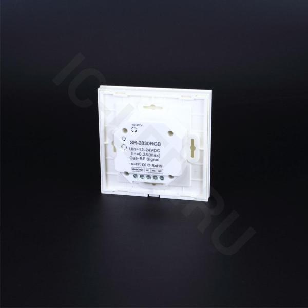 Сенсорная панель SR-2830RGB SR80 (12/24V, RGB, 434MHz/869.5MHz)