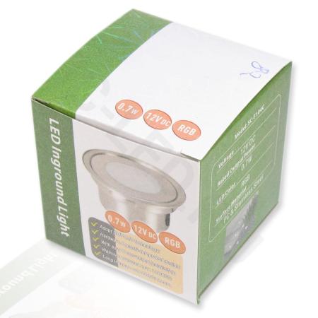 Светодиодный светильник точечный RST IP67 SP82 (0,7W, 12V, RGB)