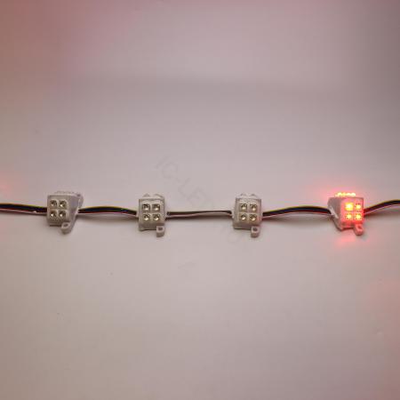 Светодиодный модуль MOD49 ''пирамида'' (0.8W, 12V, RGBY)