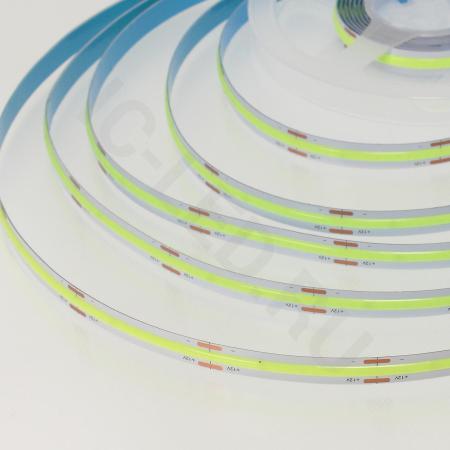 Светодиодная лента COB, 336 chip/m, green, 12V, IP20, A234