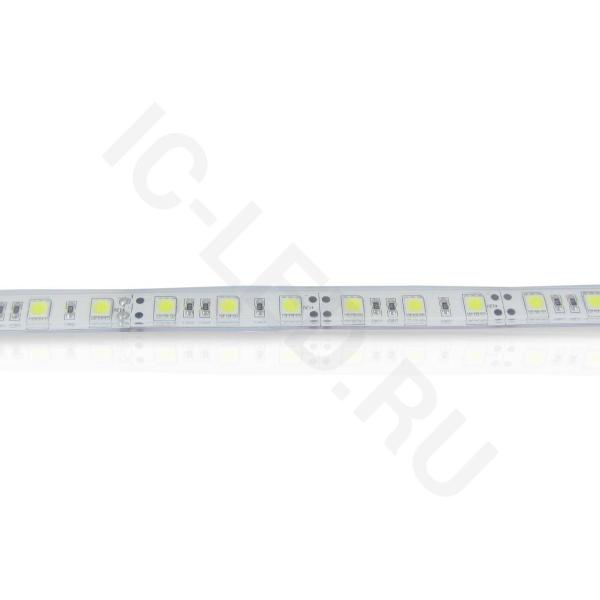 Светодиодная лента LUX class, 5050, 60 led/m, Cool White,24V,P622, IP68 