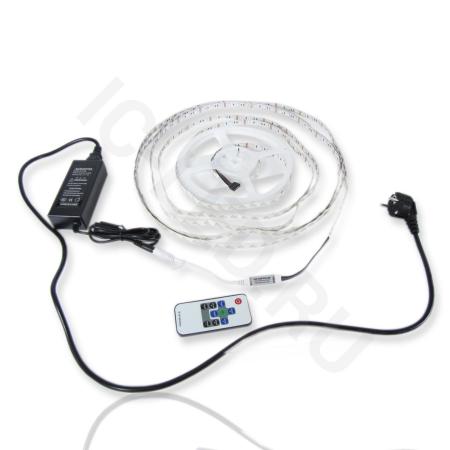 Комплект светодиодной ленты RGB 5050 60led с контроллером IR и блоком питания B20