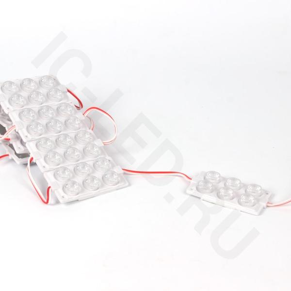 Светодиодный модуль 6 led 3030 MOD114 (12V, 3W, rgb, IP65) Светодиодный модуль 6 led 3030 MOD114 (12V, 3W, rgb, IP65)