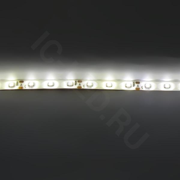 Светодиодная лента Standart class, 3528, 60led/m, Warm White, 12V, IP65 