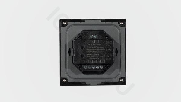 Сенсорная панель T12-1 Black IC37 (220V, CCT, 4 zone, DMX512, RF 2.4GHz)