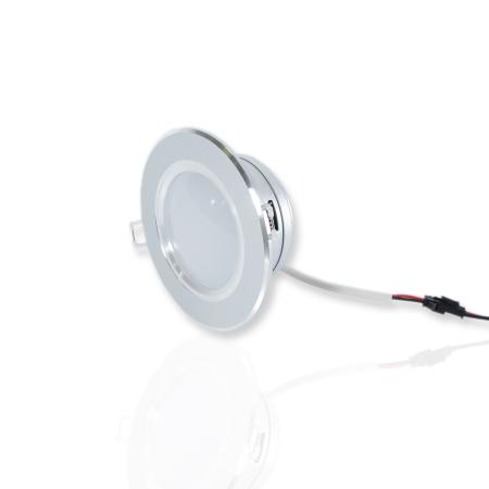 Светодиодный светильник точечный RS D115 matt glass (5W, Warm White)