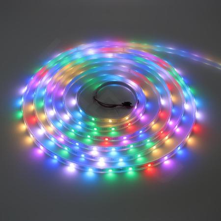 Светодиодная лента LUX class, 5050, 30 led/m, V70, RGB-SPI, WS2811A controlled, 5V, IP33 