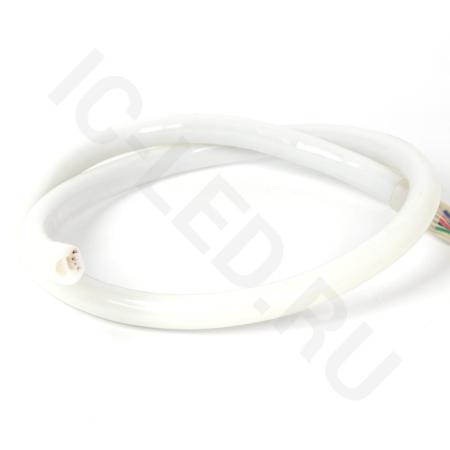 светодиодный гибкий неон круглый 18 мм 220v rgb ln413