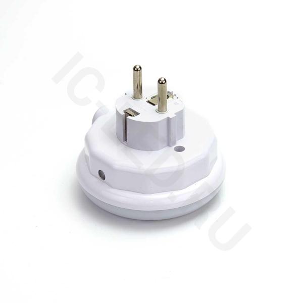 Светильник ночник WTG-050USB TL300 (220V, 2x USB 5V2,4A Max, с датчиком освещенности) Светильник ночник WTG-050USB TL300 (220V, 2x USB 5V2,4A Max, с датчиком освещенности)