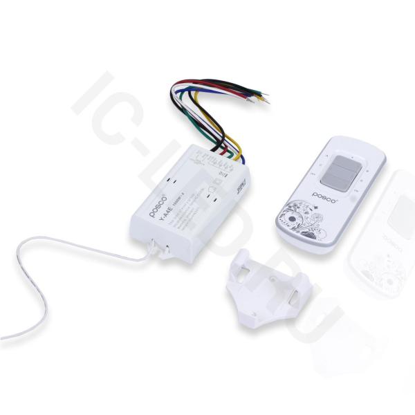 Выключатель дистанционный P185 (220V, 4 канала с  RF пультом) Выключатель дистанционный P185 (220V, 4 канала с  RF пультом)