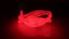 светодиодный гибкий неон круглый 14мм 220v red ln407