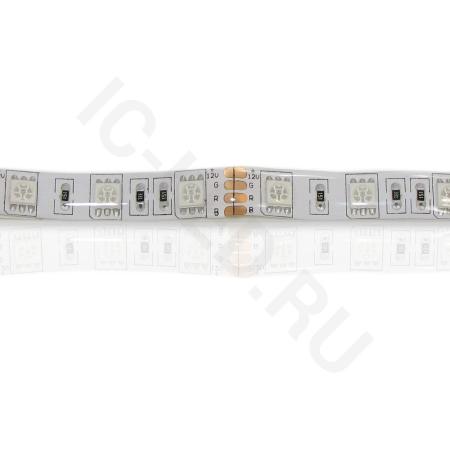 Светодиодная лента Standart class, 5050, 60led/m, RGB, 12V, IP65 